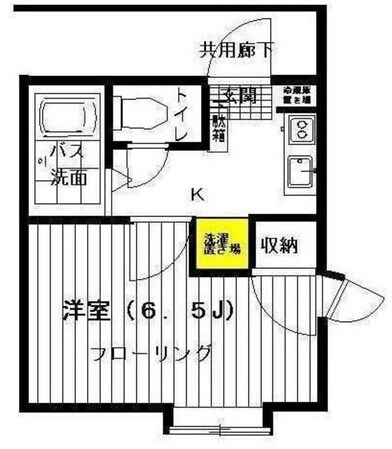 ポールメゾンⅡの物件間取画像